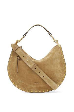 Borsa Oskan Soft Zip In Pelle Di Vitello Scamosciata ISABEL MARANT | BF0066FAB2C03M50TA